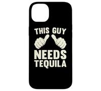 This Guy Needs Tequila | Divertente Bere Umorismo Divertimento Vintage Custodia per iPhone 14 Plus