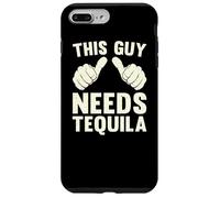 This Guy Needs Tequila | Divertente Bere Umorismo Divertimento Vintage Custodia per iPhone 7 Plus/8 Plus