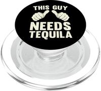 This Guy Needs Tequila | Divertente Bere Umorismo Divertimento Vintage PopSockets PopGrip per MagSafe