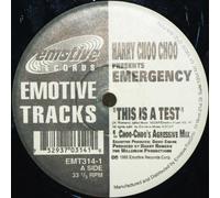 This Is A Test - Harry Choo Choo Presents Emergency 12"
