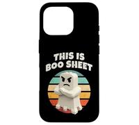 This Is Boo Sheet - Fantasma, Retro, Building Block, Halloween Custodia per iPhone 16 Pro