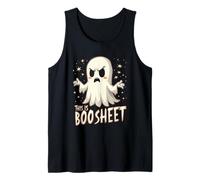 This is Boo Sheet Ghost Retro Halloween Costume Uomo Donna Canotta