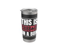 This Is Cribbage In A Box Play Card Board Game Cribbage Presepe Bicchiere termico in acciaio inox doppia parete