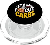 This Is How I Cut Carbs Amante della pizza - PopSockets PopGrip per MagSafe