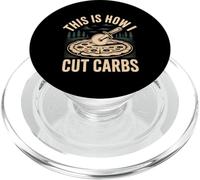 This Is How I Cut Carbs Amante della pizza - PopSockets PopGrip per MagSafe