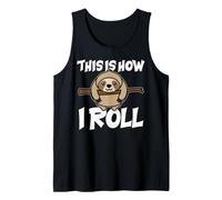 This Is How I Roll Bradipo Cicciottello Citazione Canotta