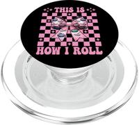 This Is How I Roll Curling Stone Player Girl Mom Coquette PopSockets PopGrip per MagSafe