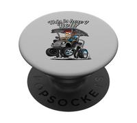 This Is How I Roll! Divertente Golf Cart Cartoon Humor Design PopSockets PopGrip Adesivo