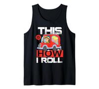 This Is How I Roll Divertente Regalo Casual Ice Cream Truck Canotta