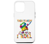 This Is How I Roll Funny Blocks Brick Master Builder Dabbing Custodia per iPhone 12 Pro Max