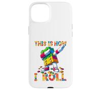 This Is How I Roll Funny Blocks Brick Master Builder Dabbing Custodia per iPhone 15 Plus