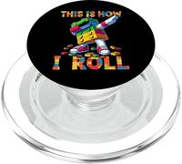 This Is How I Roll Funny Blocks Brick Master Builder Dabbing PopSockets PopGrip per MagSafe