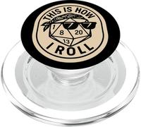 This Is How I Roll Funny Boardgame Dadi Cool Giochi da tavolo PopSockets PopGrip per MagSafe