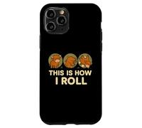 This Is How I Roll Funny Highland Cow, Retro Western Custodia per iPhone 11 Pro
