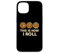 This Is How I Roll Funny Highland Cow, Retro Western Custodia per iPhone 13