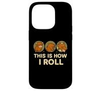 This Is How I Roll Funny Highland Cow, Retro Western Custodia per iPhone 14 Pro
