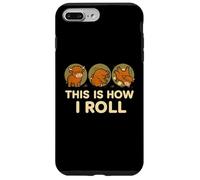 This Is How I Roll Funny Highland Cow, Retro Western Custodia per iPhone 7 Plus/8 Plus