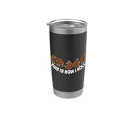 This Is How I Roll Kiwi Bird NZ Nuova Zelanda Uccello Divertente Bicchiere termico in acciaio inox doppia parete