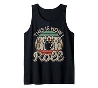 This Is How I Roll Retro Bowling Bowler Team Funny Canotta