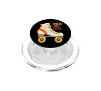 This is how I Roll Roller Skating Skater Retro Vintage PopSockets PopGrip per MagSafe