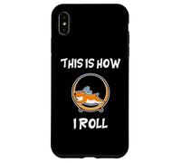 This Is How I Roll Ruota Del Criceto Custodia per iPhone XS Max