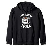 This Is How I Roll - Scopri Il Tuo Tocco di Sushi Felpa con Cappuccio