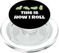 This is How I Roll Sea Turtle Lover Men Women Kids PopSockets PopGrip per MagSafe