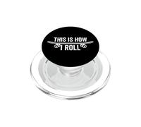 This Is How I Roll Skateboard Skateboarder Skater Divertente PopSockets PopGrip per MagSafe
