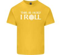 This Is How I Rotolo RPG Gioco di Ruolo Giochi T-Shirt Bambini Bambine