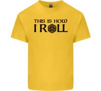 This Is How I Rotolo RPG Gioco di Ruolo Giochi T-Shirt Ragazzi Ragazze