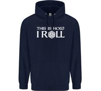 This Is How I Rotolo RPG Gioco di Ruolo Giochi Uomo Felpa