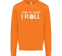 This Is How I Rotolo RPG Gioco di Ruolo Giochi Uomo Felpa Maglione
