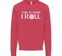 This Is How I Rotolo RPG Gioco di Ruolo Giochi Uomo Felpa Maglione