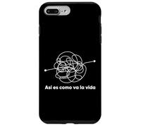 This Is How Life Goes Spanish Version) Novelty Cool Designs Custodia per iPhone 7 Plus/8 Plus
