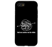 This Is How Life Goes Spanish Version) Novelty Cool Designs Custodia per iPhone SE (2020) / 7/8