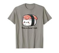 This Is How Roll Funny Sushi Lover Citazione Maglietta
