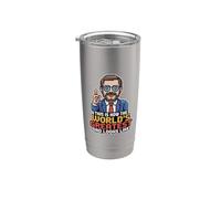 This Is How The World's Greatest Dad Looks Like Bicchiere termico in acciaio inox doppia parete