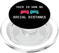 This Is How We Social Distance Anti Social Introverts Gamer PopSockets PopGrip per MagSafe