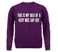 This Is il Mio Idea Di un Molto Carino Day Out - Bambini Felpa/Maglione - Barlow