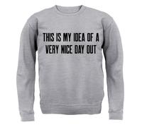 This Is il Mio Idea Di un Molto Carino Day Out - Bambini Felpa/Maglione - Barlow