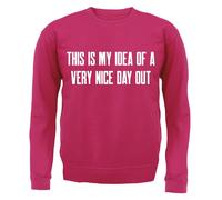 This Is il Mio Idea Di un Molto Carino Day Out - Bambini Felpa/Maglione - Barlow