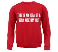 This Is il Mio Idea Di un Molto Carino Day Out - Bambini Felpa/Maglione - Barlow