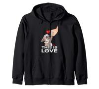 This Is Love Tazza da tè Chihuahua Mom Felpa con Cappuccio