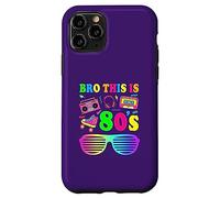 This Is My 80s Bro T-Shirt 80 '90 Costume Party Uomo Donna Custodia per iPhone 11 Pro