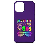 This Is My 80s Bro T-Shirt 80 '90 Costume Party Uomo Donna Custodia per iPhone 12 mini