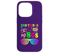 This Is My 80s Bro T-Shirt 80 '90 Costume Party Uomo Donna Custodia per iPhone 14 Pro