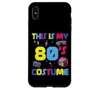 This Is My 80s Costume Boombox Rubiks Retro Uomini Donne Bambini Custodia per iPhone XS Max