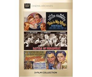 This Is My Affair 1937; Battle Of Broadway 1938; Professional Soldier 1935 (DVD)