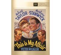 This Is My Affair – con Barbara Stanwyck, Brian Donlevy, Robert Taylor – DVD (1937)