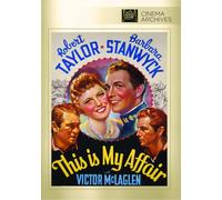 This Is My Affair DVD (1937) - Robert Taylor,Barbara Stanwyck,Victor Mclaglen